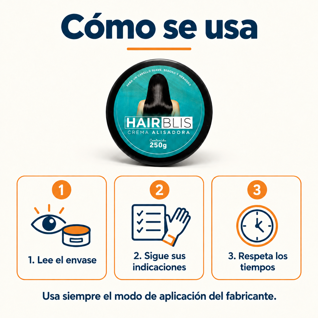 Guía de aplicación: leer el envase, seguir sus indicaciones y respetar los tiempos del fabricante.